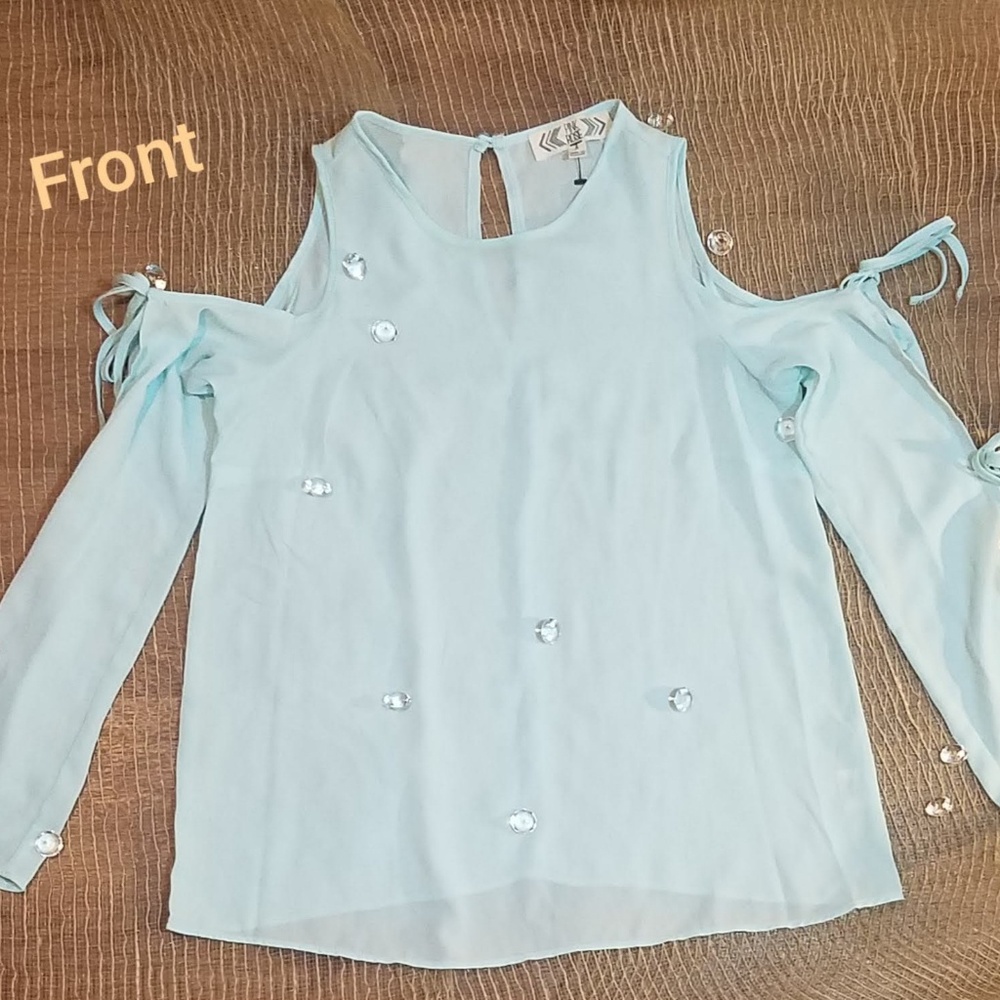 Pale Blue Shirt by Pink Rose NWOT